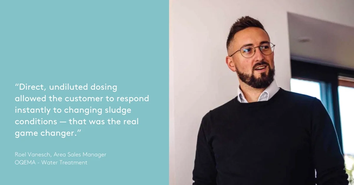 WT case study_Sludge dewatering_Roel quote